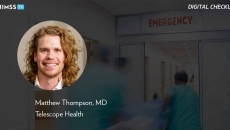 Dr. Matthew Thompson, Telescope Health_Doctor wheeling patient in ER Photo by JazzIRT/E+/Getty Images