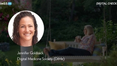 Jennifer Goldsack, Digital Medicine Society (DiMe)_Person on a porch Photo by Steve Smith/Tetra images/Getty Images