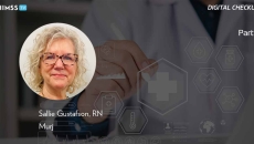 Sallie Gustafson, Murj, PART 2_Doctor using virtual screen interface Photo by hirun/iStock/Getty Images Plus