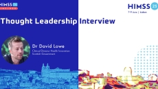 Professor David Lowe, clinical director for health innovation with the Scottish government