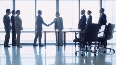 Executives in a meeting