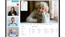 Desktop view of the Health Teams telehealth platform