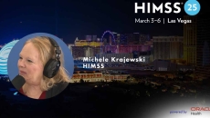 Michele Krajewski, HIMSS_Las Vegas skyline Photo by halbergman/E+/Getty Images