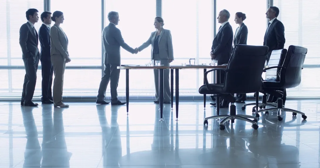 Executives in conference 