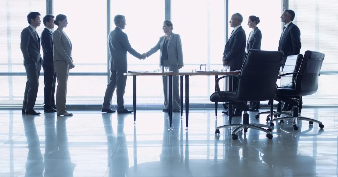 Executives in a conference 