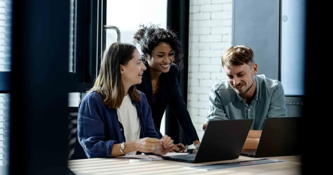 Executives in a meeting