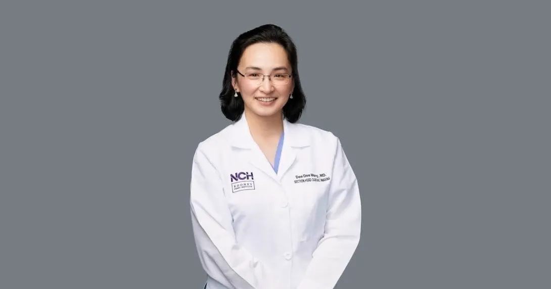 Dr. Dee Dee Wang, cardiologist and section head of cardiac imaging at NCH Rooney Heart Institute