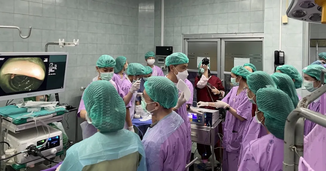 A training session using Deep GI