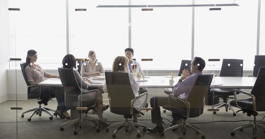 Executives in a conference