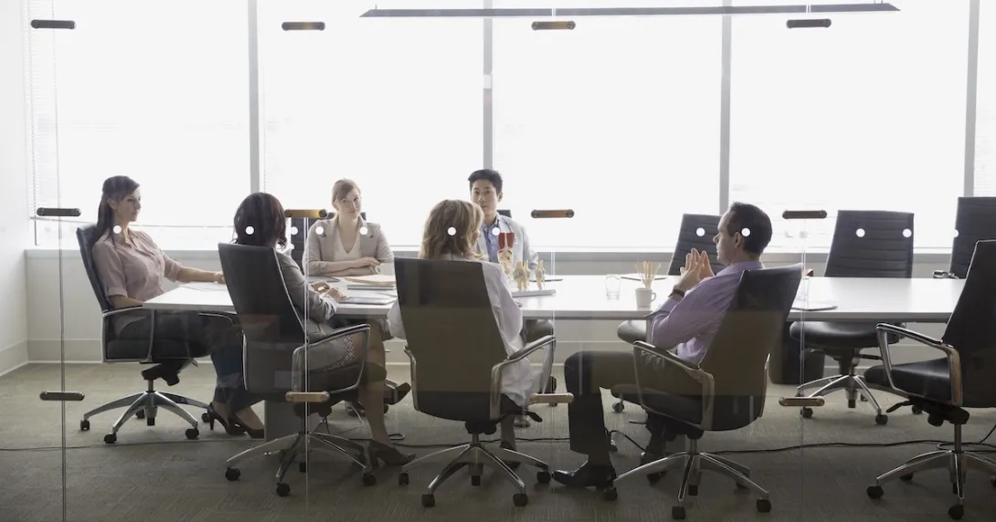 Executives in conference