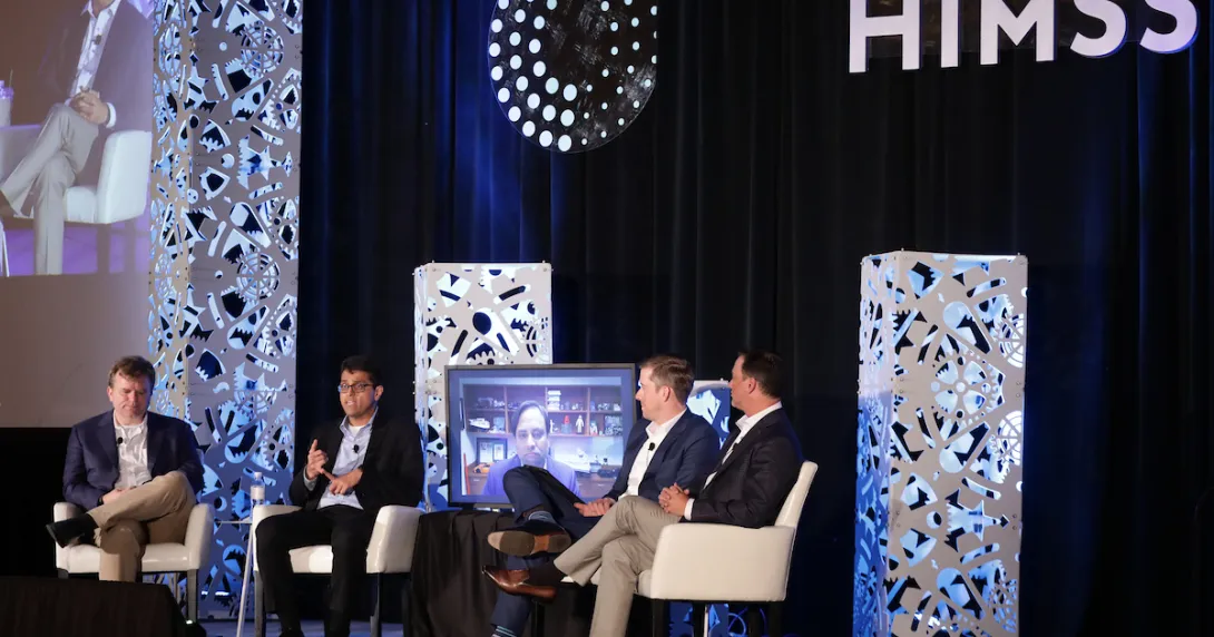Hospital executives at HIMSS21