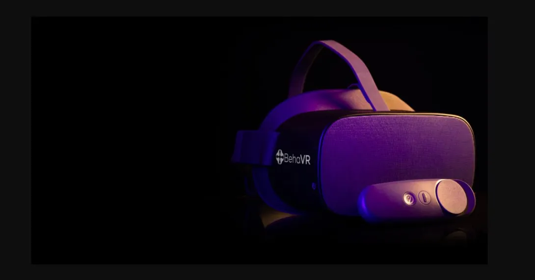 A VR headset by BehaVR